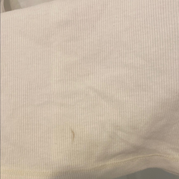 Pink Victoria's Secret White Long Sleeve Henley - Picture 3 of 6